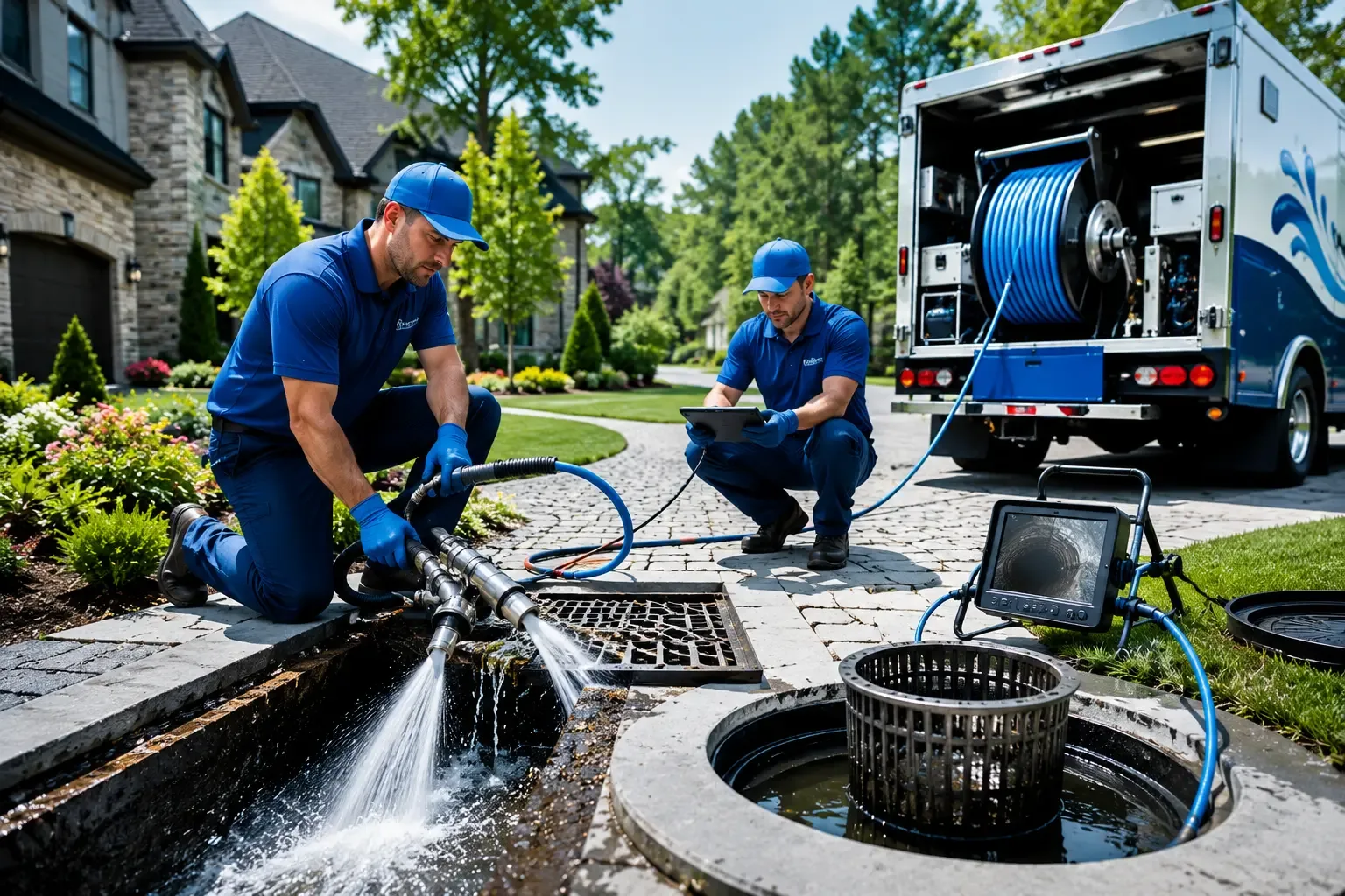Local outdoor drain cleaning professionals in Southmayd, TX